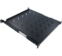 Выдвижная полка-слайдер 5Bites для сетевого шкафа d=800 / 483x450x1u / 19” black CS200-800B