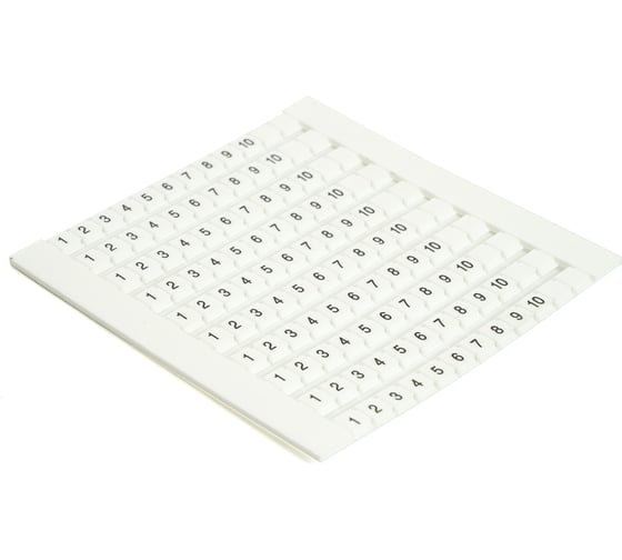 Маркеры для зни STEKKER (jxb st) с нумерацией 1-10 ld556-5, 49210