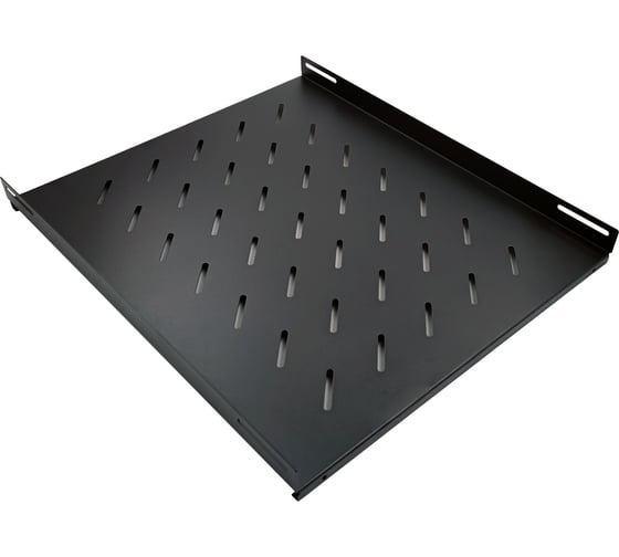 Стационарная полка 5Bites для сетевого шкафа d=800 / 470x450x1u / 19" / black CS201-800B 1