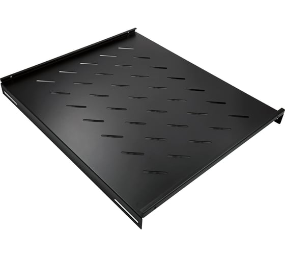 Стационарная полка 5Bites для сетевого шкафа d=800 / 470x450x1u / 19" / black CS201-800B