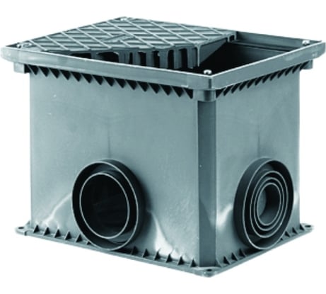 Смотровой переходной колодец без дна DKC для двустенных труб 310x210x230 025003