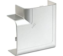 Угол DKC плоский 140x50 мм, цвет серый металлик 01403G