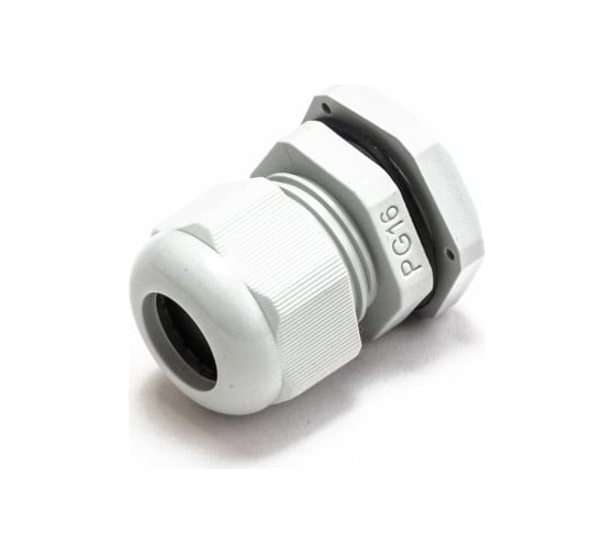 Сальник Промрукав pg 16 (ip68) d отверстия 10-14 мм серый 2 шт. PR08.6975