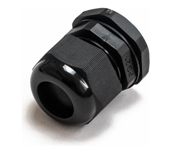 Сальник Промрукав pg 21 (ip68) d отверстия 13-18 мм черный 15 шт. PR08.7074
