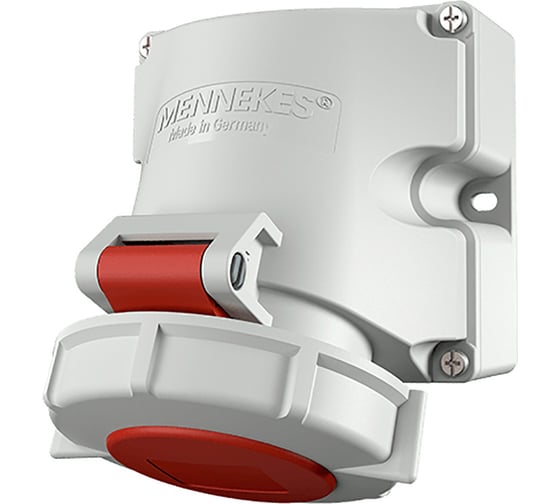 Настенная розетка Mennekes 32А 400V 3P+N+E IP67 1210 1