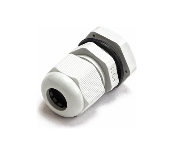 Сальник Промрукав pg 11 (ip68) d отверстия 5-10 мм серый 3 шт. PR08.6973 1