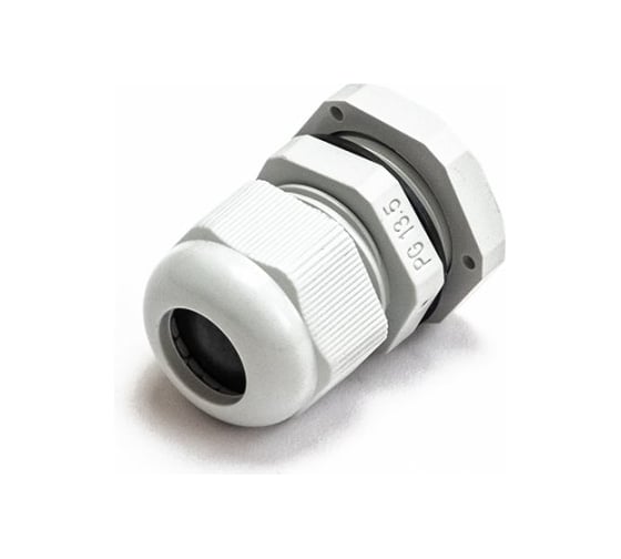 Сальник Промрукав pg 13.5 (ip68) d отверстия 6-12 мм серый 20 шт. PR08.6024 1