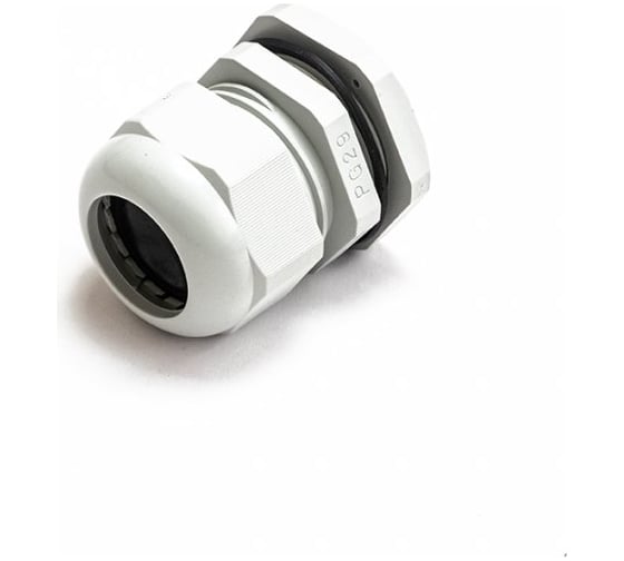 Сальник Промрукав pg 29 (ip68) d отверстия 18-25 мм серый 10 шт. PR08.6027 1