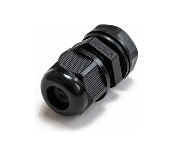 Сальник Промрукав mg 16 (ip68) d отверстия 6-10 мм черный 20 шт. PR08.6033 1