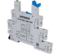 Колодка для реле sr KIPPRIBOR pyf-011be/3.24dc.24dc 1-конт 101354 29870918