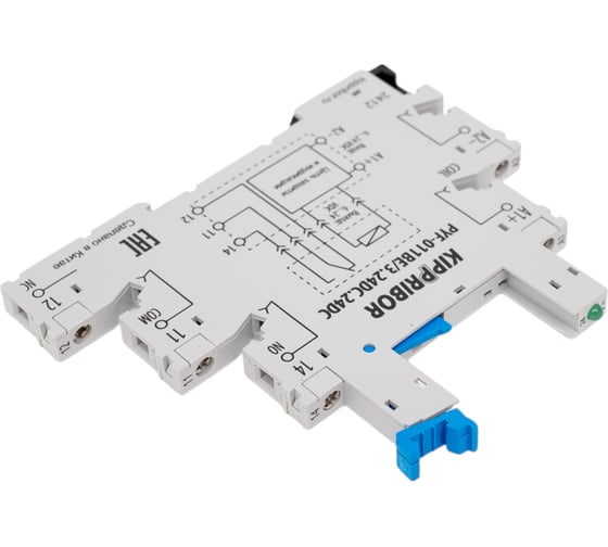 Колодка для реле sr KIPPRIBOR pyf-011be/3.24dc.24dc 1-конт 101354