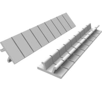 Маркировка клеммного ряда для трехуровневых клемм MEYERTEC ширина 6 мм (пустая) (уп. 100 шт.) mtu-2.5mctr 93512