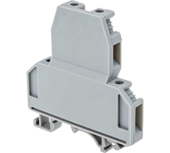 Торцевая заглушка для двухуровневых клемм MEYERTEC серая (уп. 20 шт.) mtu-pd 93472