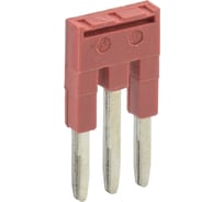Перемычка IEK для кпи-1,5мм2 3pin (25 штук в упаковке) YZN11FBS-001-3P