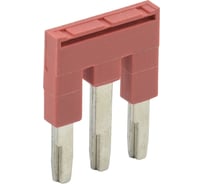 Перемычка IEK для кпи-4мм2 3pin (25 штук в упаковке) YZN11FBS-004-3P