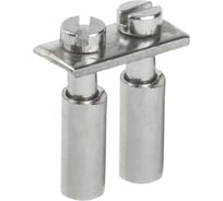 Перемычка IEK центральная для кви-4мм2 2pin (100 штук в упаковке) YZN30Q-004-2P