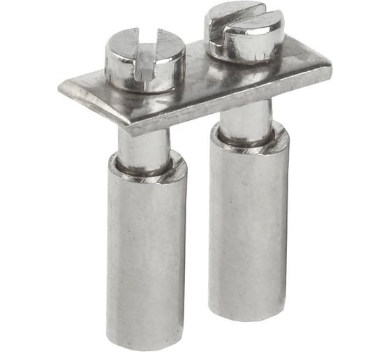 Перемычка IEK центральная для кви-4мм2 2pin (100 штук в упаковке) YZN30Q-004-2P