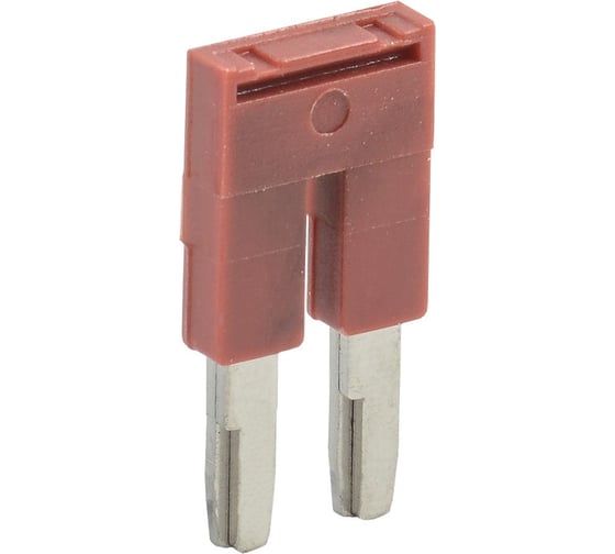Перемычка IEK для кпи-4мм2 2pin (25 штук в упаковке) YZN11FBS-004-2P