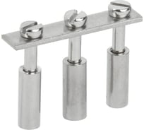 Перемычка IEK центральная для кви-10мм2 3pin (50 штук в упаковке) YZN30Q-010-3P