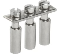 Перемычка IEK центральная для кви-4мм2 3pin (50 штук в упаковке) YZN30Q-004-3P