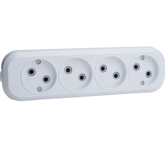 Колодка IN HOME У-4-GRAND 4-х местная 5040 4690612000497
