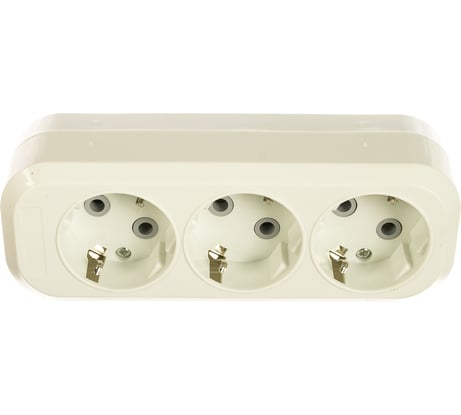 Колодка IN HOME УЗ-3-GRAND 3-х местная с з/к 5130 4690612000480