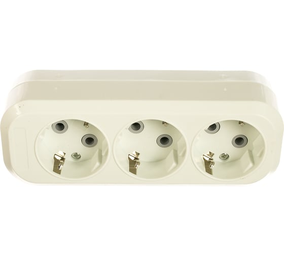 Колодка IN HOME УЗ-3-GRAND 3-х местная с з/к 5130 4690612000480 1