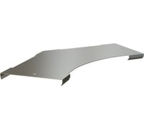 Крышка горизонтального плавного угла Hyperline RST-CAH45-100-15-0,8-R100-SZ 45, 100x15, R100-0,8 мм 517432