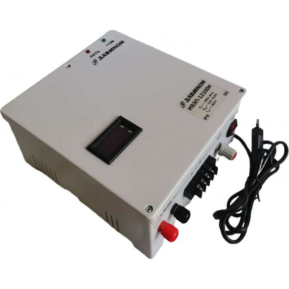 Блок питания ДАВИКОН AC/DC - стабилизированный ИВЭП-12100И - выгодная ...