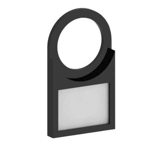 Рамка маркировочной таблички Engard 25x18 ф22 B-22 1