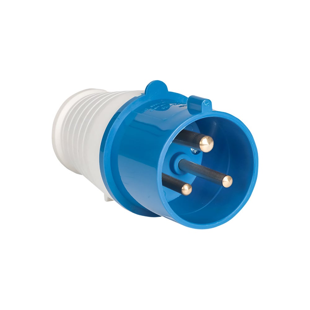 Переносная вилка EKF 023 2Р+РЕ 32А 220В IP44 PROxima ps-023-32-220 ...