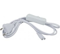 Сетевой шнур ЭРА LLEDCABLE1.5mSWW c выключателем, разъем C7, длина 150см Б0036979