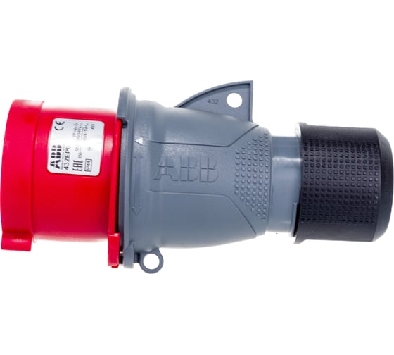 Кабельная вилка ABB 32А 3Р+N+E IР44 переносная 415В Easy&Safe 2CMA101995R1000