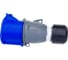 Кабельная розетка ABB 32A 2P+E IP44 переносная 250В 2CMA102031R1000 3