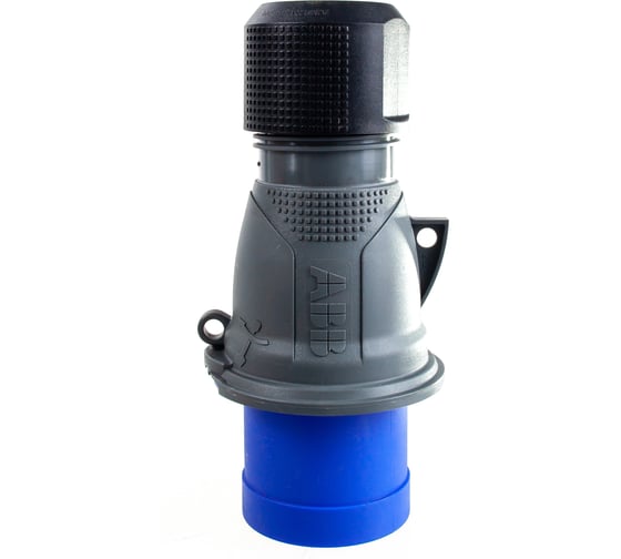 Кабельная вилка ABB 32А 2Р+E IР44 переносная 250В Easy&Safe 2CMA101975R1000