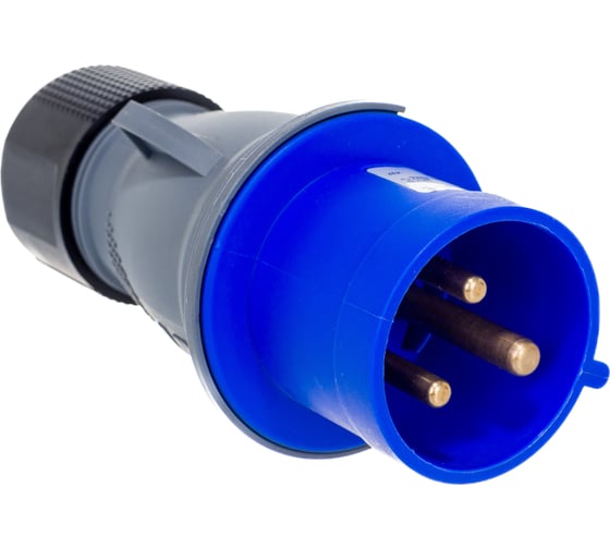 Кабельная вилка ABB 32А 2Р+E IР44 переносная 250В Easy&Safe 2CMA101975R1000