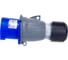 Кабельная вилка ABB 32А 2Р+E IР44 переносная 250В Easy&Safe 2CMA101975R1000 5