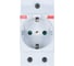Щитовая розетка ABB 2Р+N 16A 2CSM110000R0701 3
