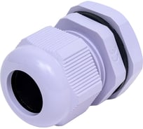 Сальник STEKKER pg16 диаметр проводника 10-14 мм , ip54, серый, 50 шт в упак, 49366
