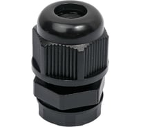 Сальник STEKKER mg12 диаметр проводника 4,5-8 мм , ip68, чёрный, 100 шт в упак, 49450