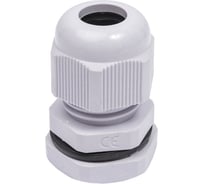 Сальник STEKKER pg11 диаметр проводника 5-10 мм , ip54, серый, 50 шт в упак, 49364