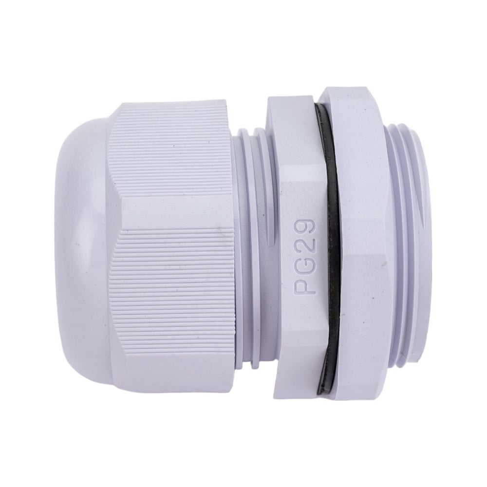 Сальник STEKKER pg29 диаметр проводника 18-25 мм , ip54, серый (diy ...
