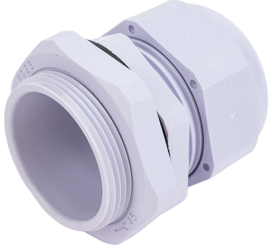 Сальник STEKKER pg29 диаметр проводника 18-25 мм , ip54, серый (diy упаковка 2 шт), 49382