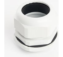 Сальник STEKKER pg48 диаметр проводника 37-44 мм , ip54, серый (diy упаковка 1 шт), 49385
