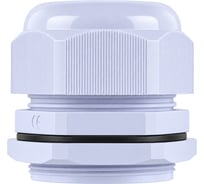 Сальник STEKKER pg48 диаметр проводника 37-44 мм, ip54, серый (diy упаковка 1 шт) 49385