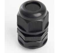 Сальник STEKKER mg20 диаметр проводника 9-14 мм, ip68, чёрный, 100 шт в упак 49452