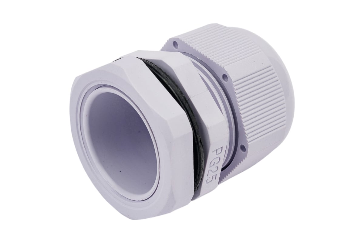 Сальник STEKKER pg25 диаметр проводника 16-21 мм , ip54, серый (diy ...