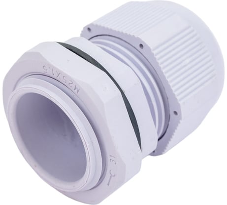 Сальник STEKKER pg19 диаметр проводника 12-15 мм , ip54, серый (diy упаковка 2 шт), 49379