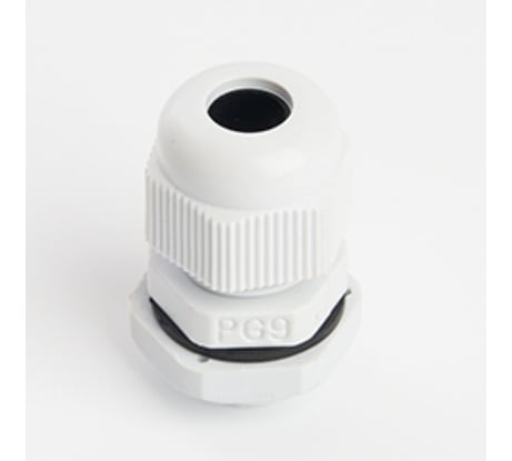 Сальник STEKKER pg9 диаметр проводника 4-8 мм , ip54, серый (diy упаковка 3 шт), 49375