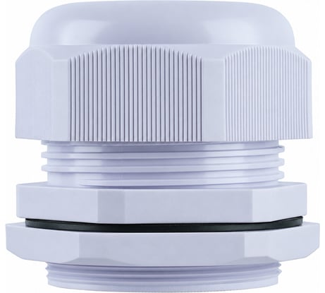 Сальник STEKKER pg42 диаметр проводника 32-38 мм, ip54, серый (diy упаковка 1 шт) 49384